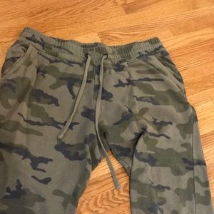Camo sweatpants